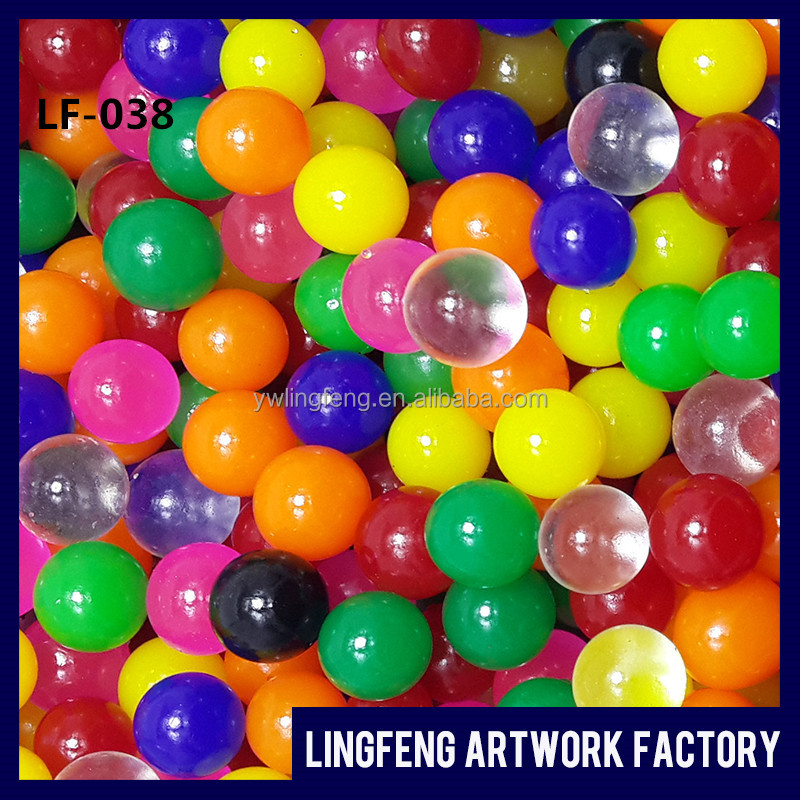 LF-038 linkfun; Большие размеры 10-12 мм гигантские надувные водные бисеры большая кристаллическая почва jumbo бусины