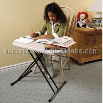 30 Inch Adjustable Height Folding Study table For Kids, Lightweight Small Plastic Folding tables For Dinning