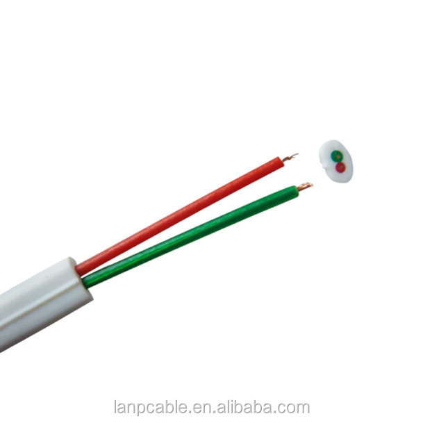 Гибкий 2 проводной телефонный кабель