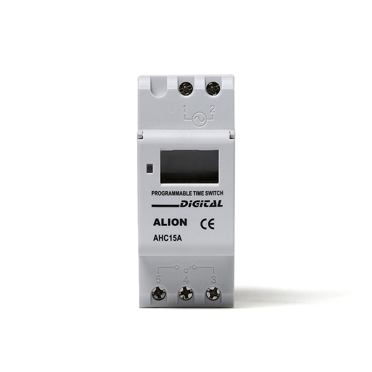 Программируемый электронный ЖК цифровой таймер ALION AHC15A 240VAC на din-рейку