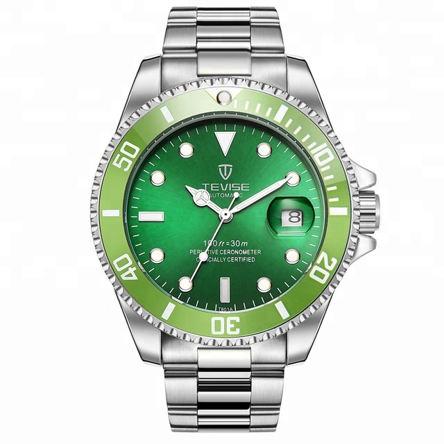 Модные механические часы Tevise Мужские автоматические часы Montre Homme