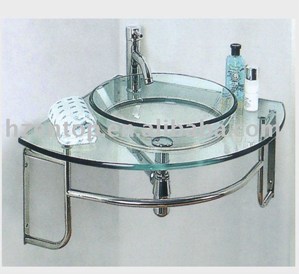 Glass basin bowl Glass wash basin,Bathroom vanity