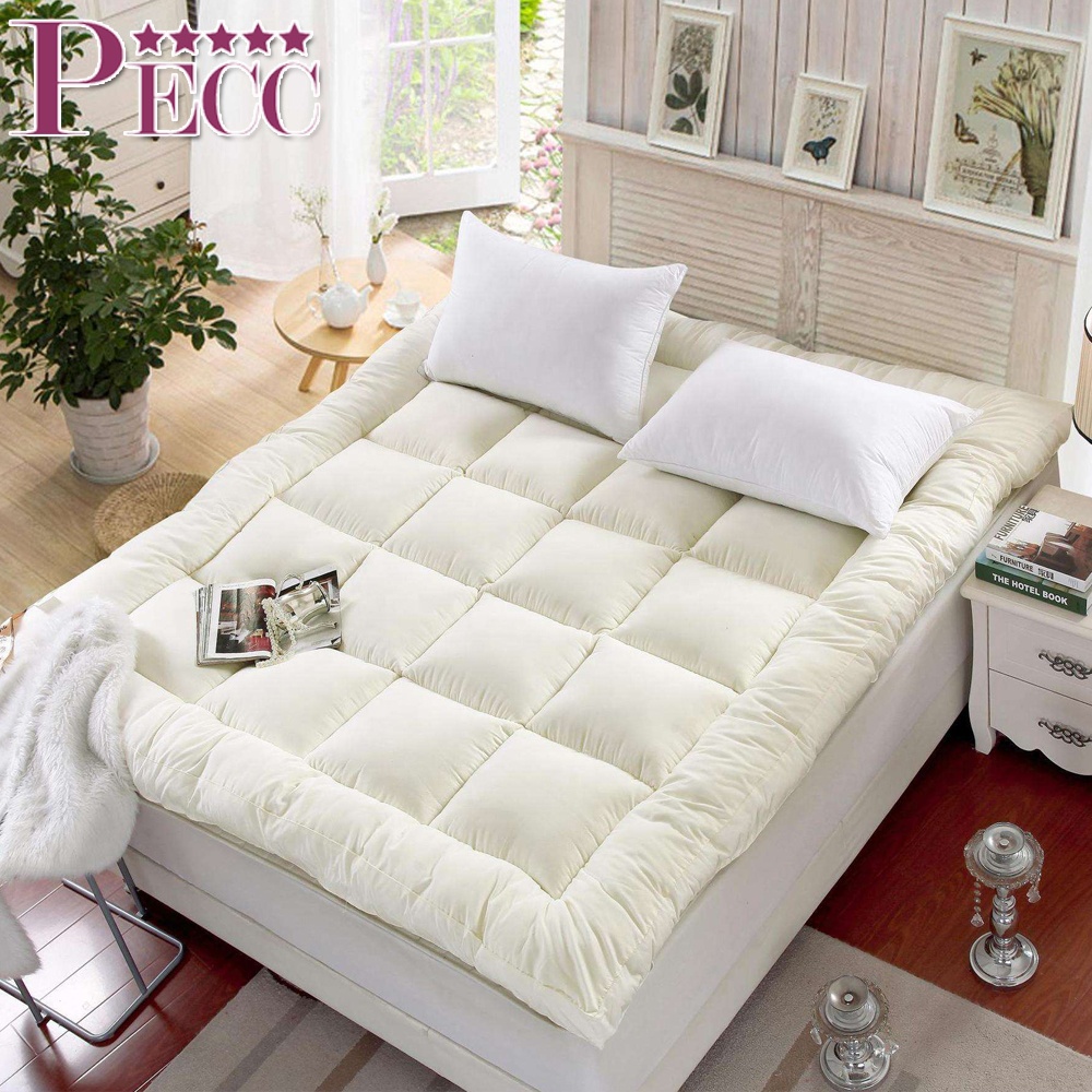Hot Selling Washable Good Price Easy Clean Mattress Pad Topper
