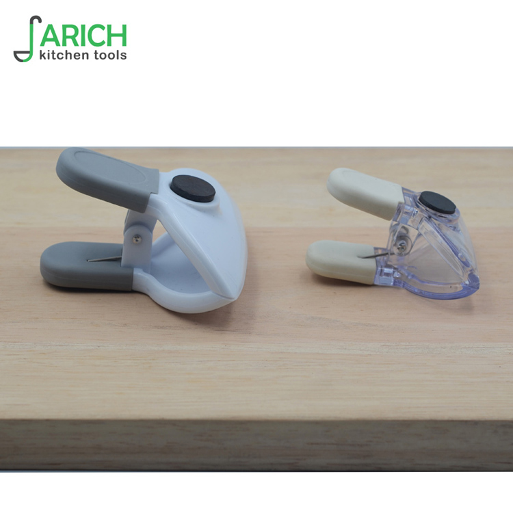 (JYKT-CL303) cheap plastic bag sealer clip set with magnet for packaged food