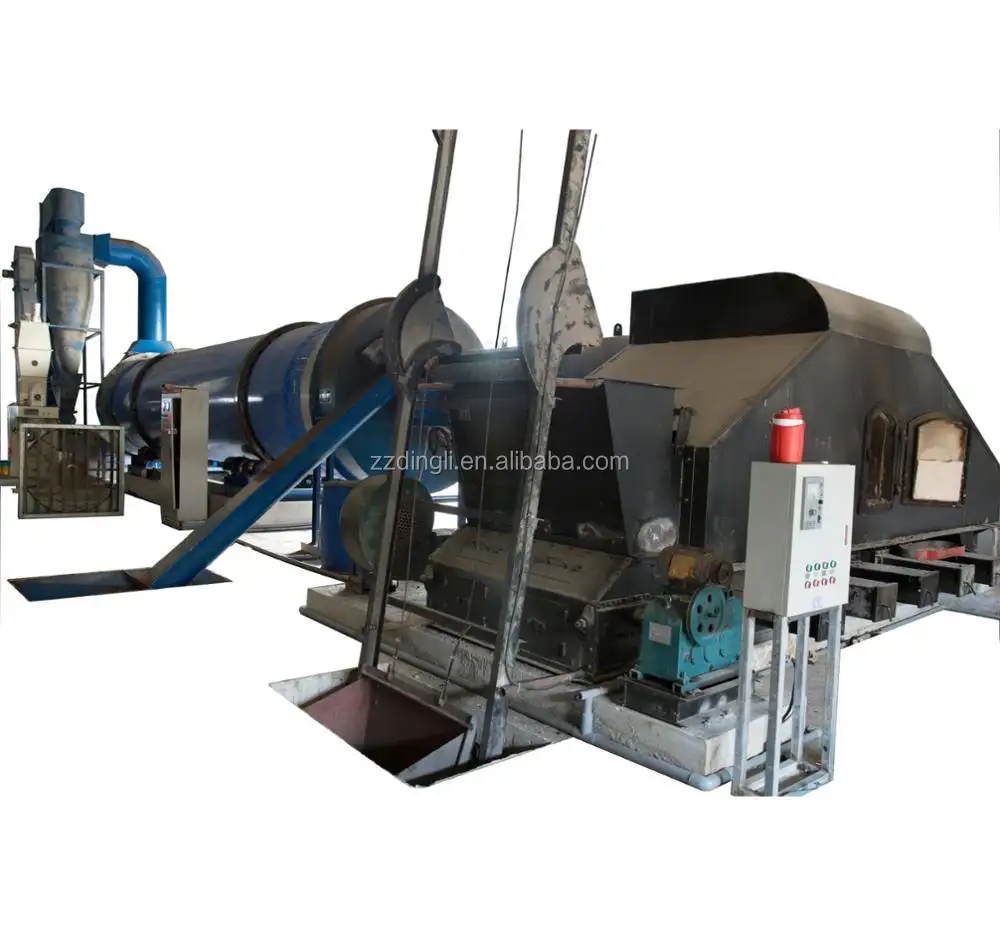 Rotary Drum Type Bagasse Dryer with Upgraded Triple-pass Design