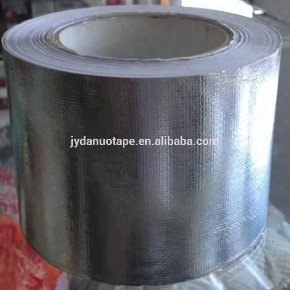 Refrigerator Aluminum Tape 40mic Aluminum Foil Tape Without Liner For Refrigerator