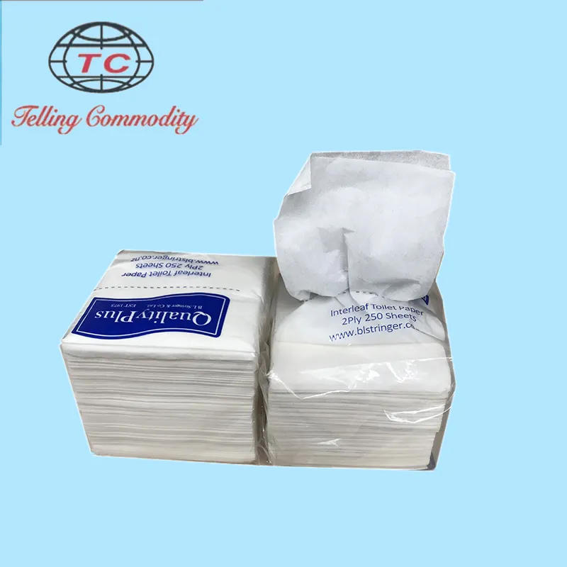 Toilet Tissue Paper 1ply Single Fold Bulk Tissue Toilet Paper