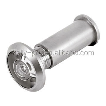 Home High Security Brass Door Viewer Spy Peep Hole with All Glass Lens