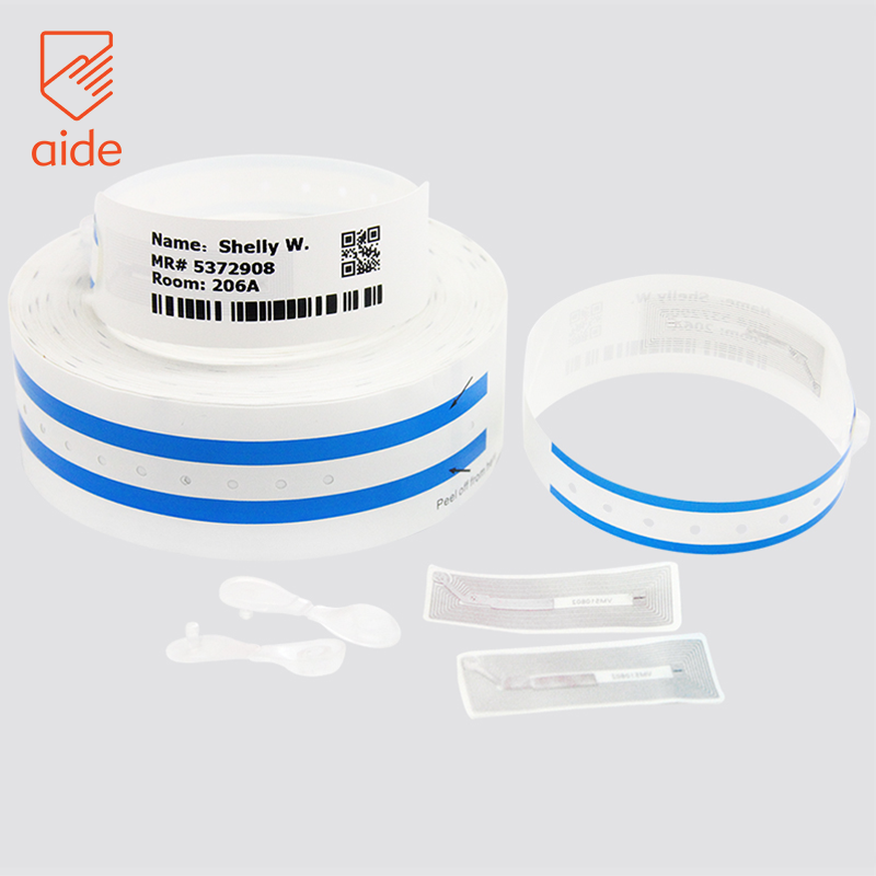 Pliability Hospital Medical Patient Printer Thermal ID Newborn Hospital Id Wristbands Thermal Wristband
