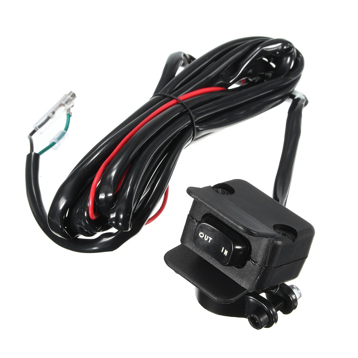 12V водонепроницаемый ATV мини кулисный переключатель лебедки руль крепление насос лебедка кулисный переключатель