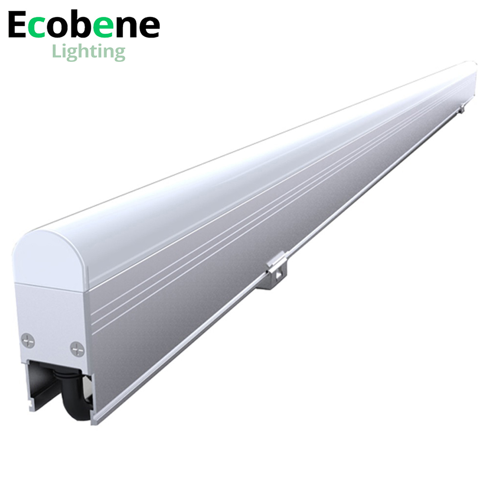 Внешнее светодиодное освещение для фасада здания IP65 dc24v dmx светодиодная цифровая трубка для поручня