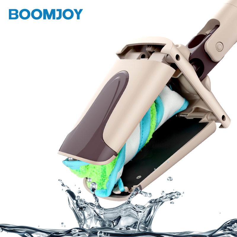 Оптовая продажа, швабра Boomjoy F4 2019, новый продукт, контроль качества, ручная Швабра без рук, телескопическая ручка, Волшебная Швабра 360