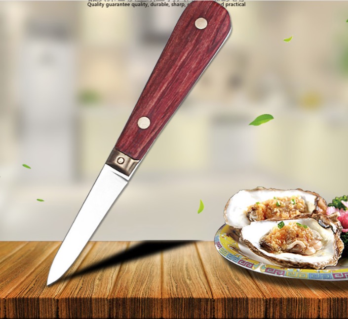 Нож из нержавеющей стали Oyster clam, щипцы для морепродуктов отлично подходит для подарка с деревянной ручкой