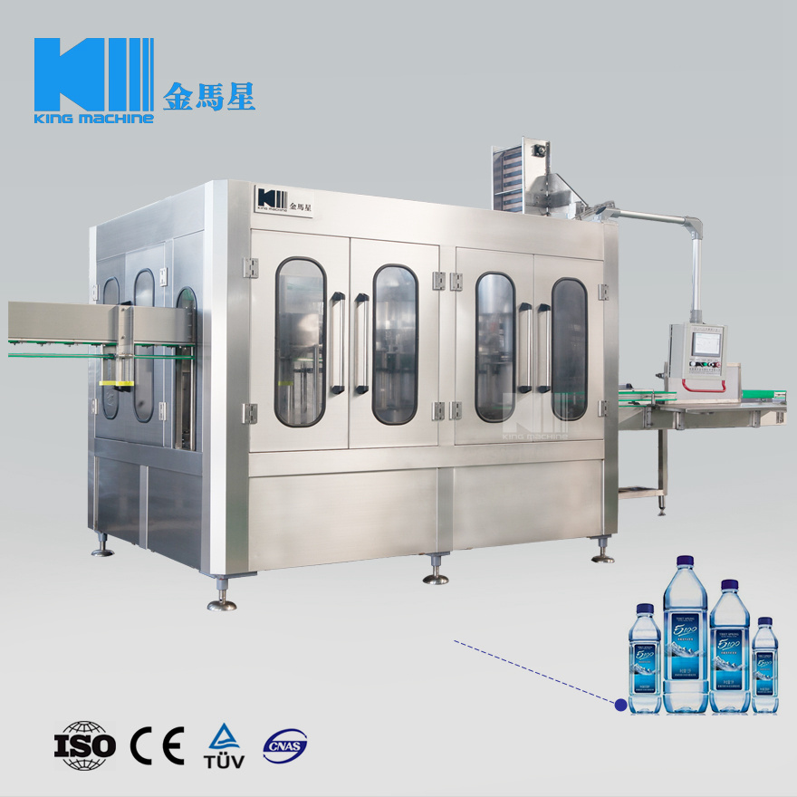 Полностью разливочная линия воды King Machine