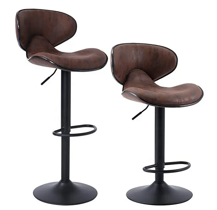Top Sale Adjustable Swivel Bar Stool Chairs for Pub Kitchen Counter