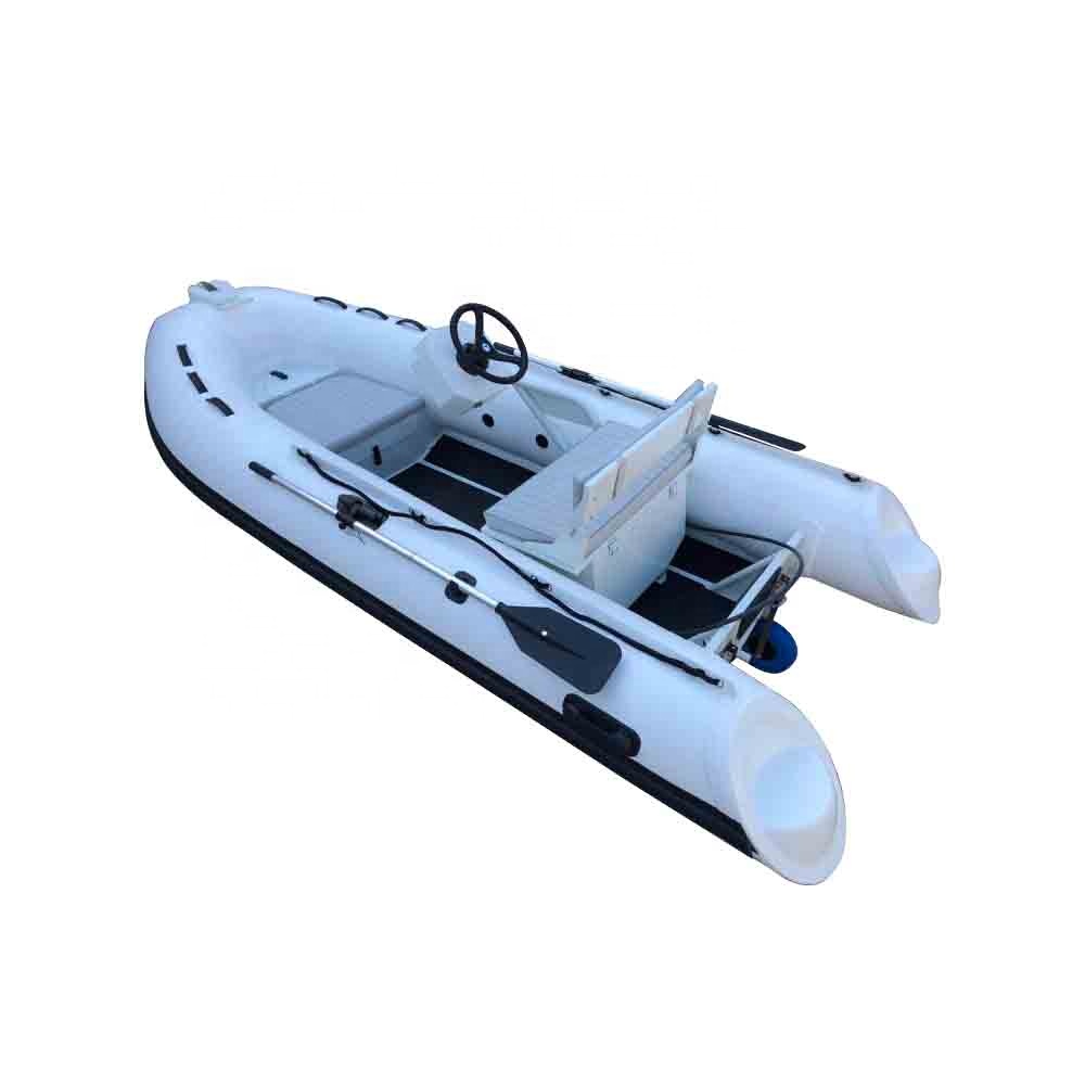 CE certification Norway rib300 steering console rowing boat 10ft aluminum boat