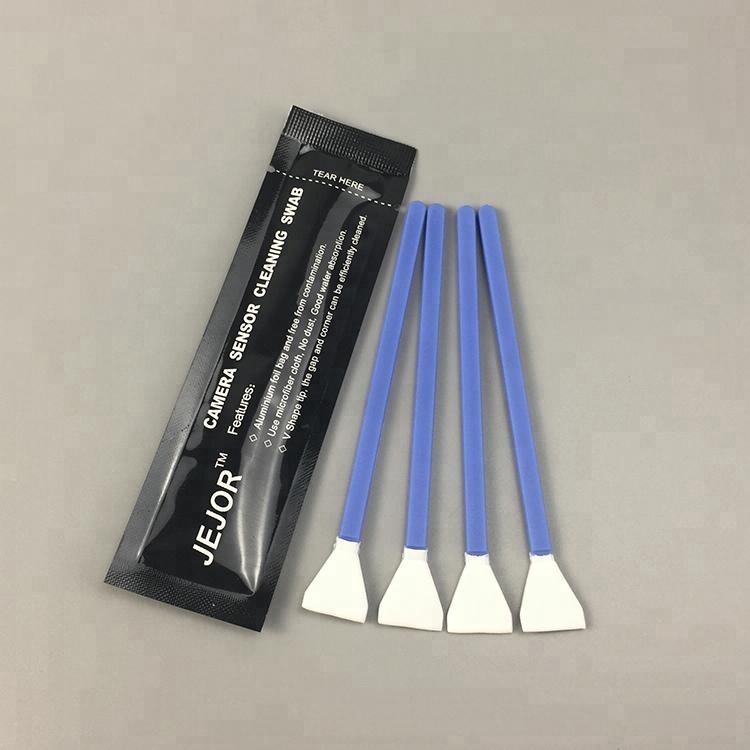 Индивидуальный запечатанный синий 16 мм Microfiber Tip Camera датчик очистки Swab Cleaner