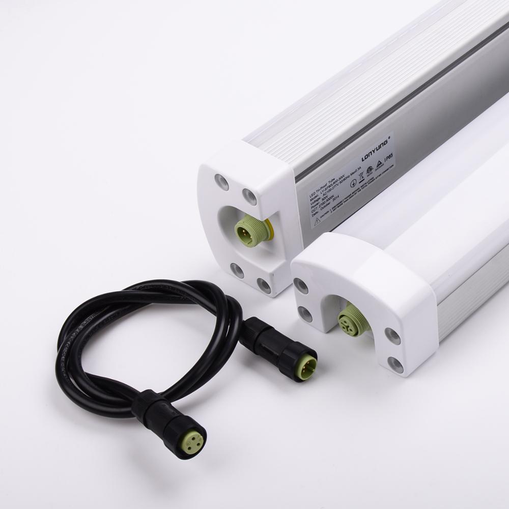 Ip65 водонепроницаемый коридор светодио дный освещения 20 w tri Доказательство светодио дный трубки молочный корпус