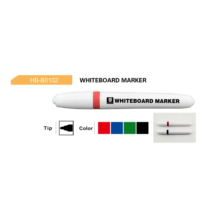 Classic and durable mini size Dry erase markers 4 colors white board Marker Pen