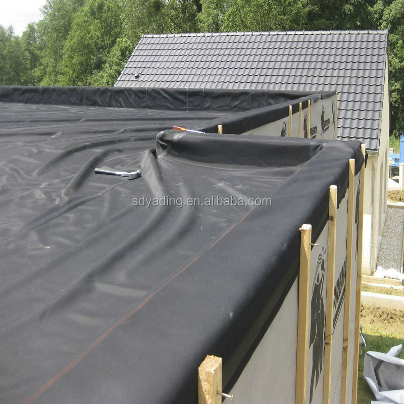 Водонепроницаемая кровельная мембрана EPDM и подкладка для пруда по низкой цене