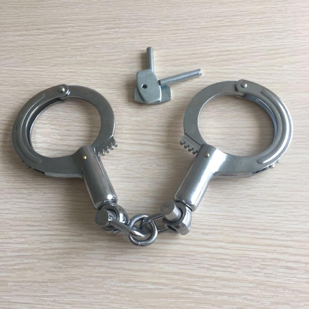 Наручники из углеродистой стали, соответствующие стандартам полиции, NIJ