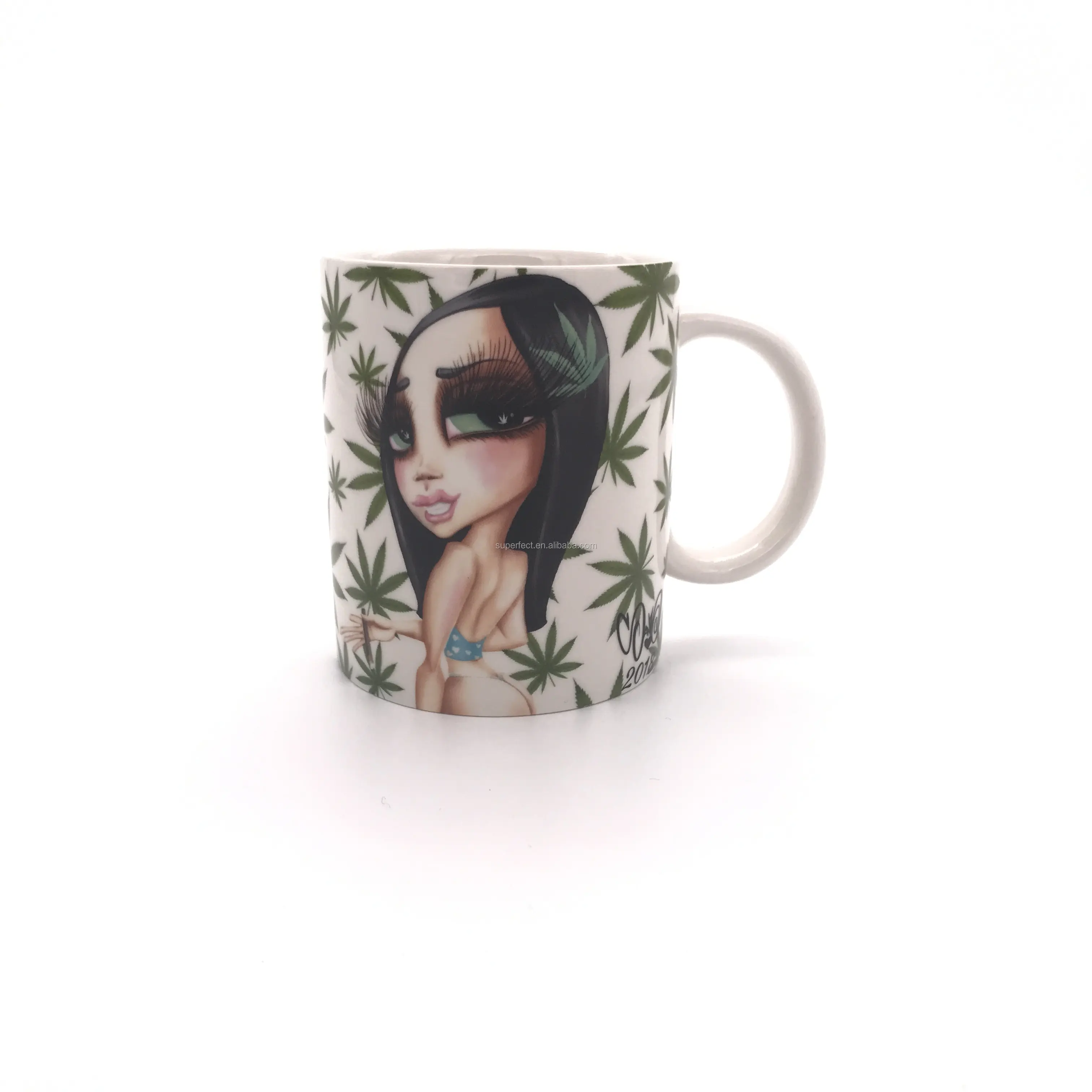 Wholesale Promotional Gifts Custom Logo Beautiful Design Sublimation Coffee Ceramic Mug