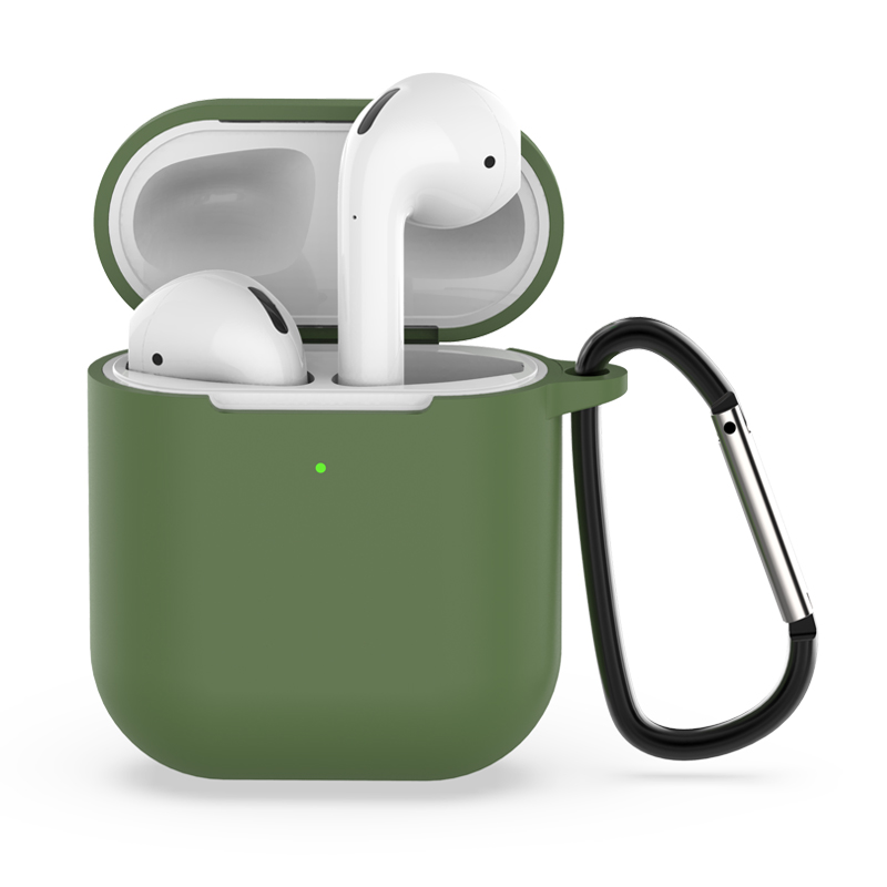 Для Apple Airpods, аксессуары для наушников, защитный чехол, футляр для зарядки