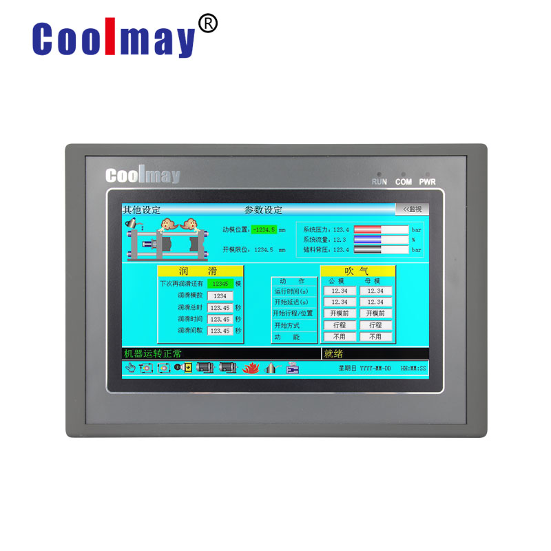 7 дюймов дисплей панель HMI аналоговых PLC все в одном