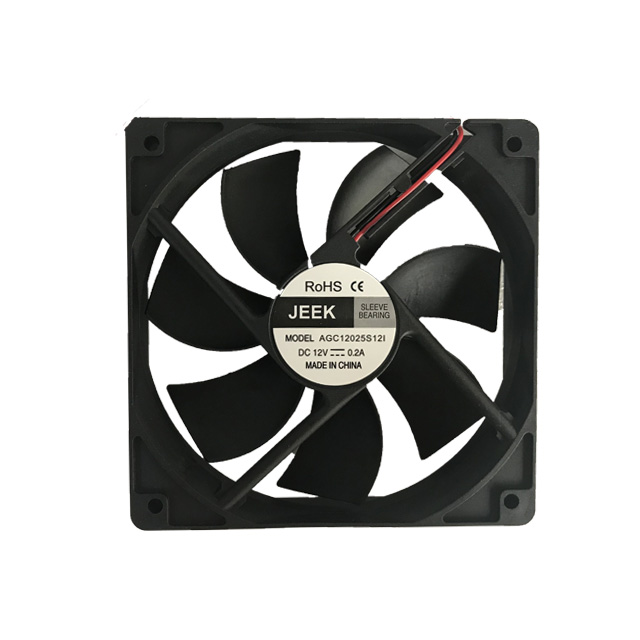 JEEK 12025 Китай ПК компьютер 120 мм чехол вентилятор 12V DC Бесщеточный Охлаждающий осевой вентилятор