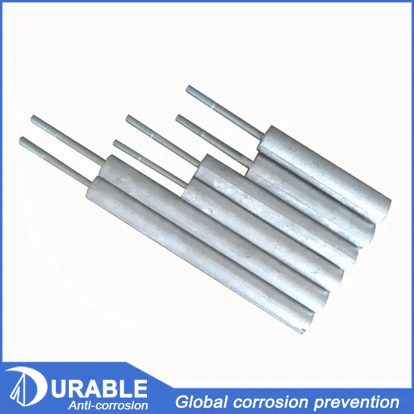 Water Heater Anode AZ63B Water Heater Anode Casting Magnesium Rod Anodes For Water Heaters