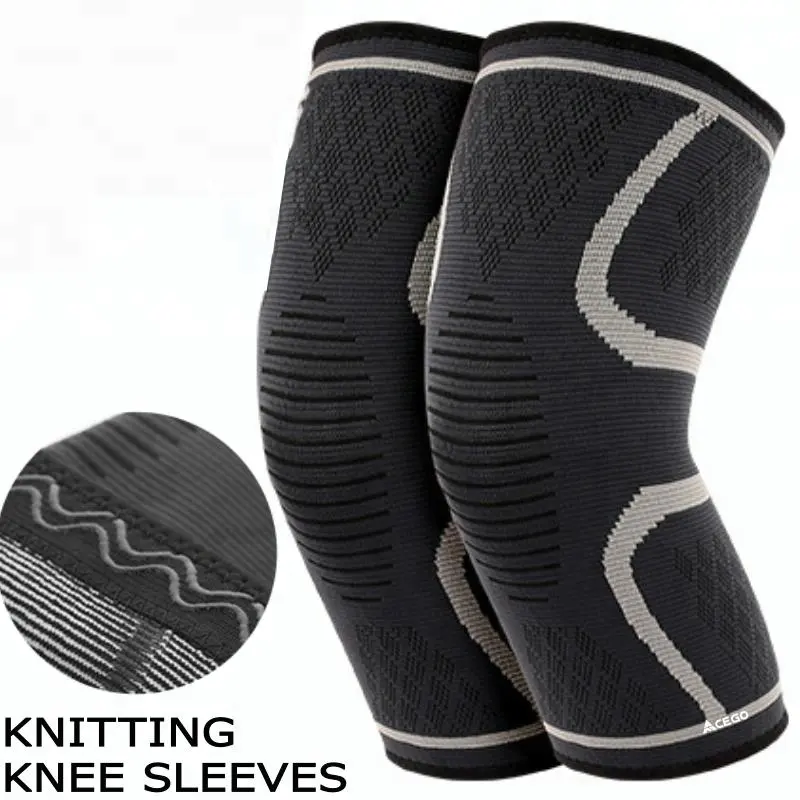GANGSHENG breathable compression best knee support for squats brace arthritis lifting stabilizer sleeves strap wraps