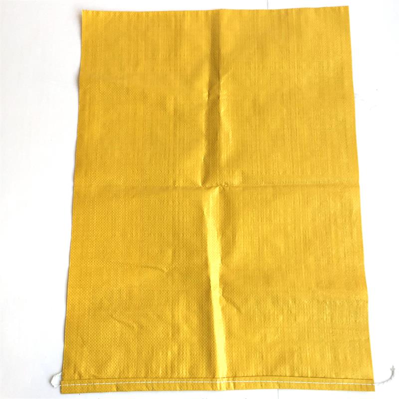 china wholesale yellow dhl pp woven bag 50kg plastic packing bag