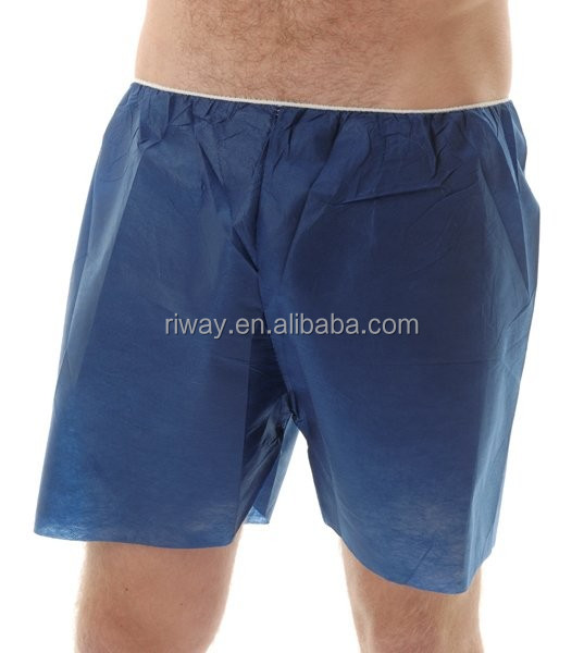 Men sanitary underwear for spa Disposable Boxers for Men