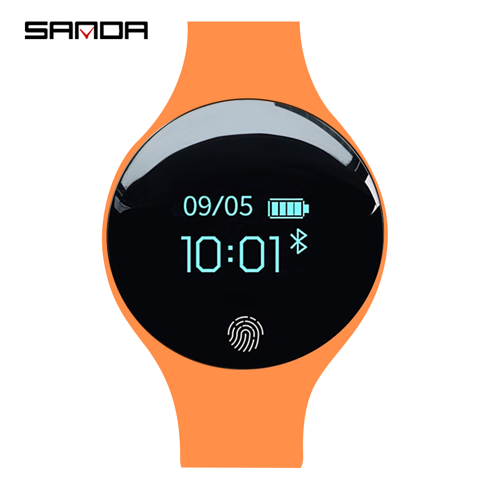 Смарт-часы 2018 SANDA SD01 спортивные наручные Мужские Женские часы с монитором здоровья сна спортивный браслет