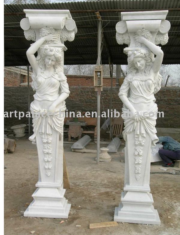 Statue Marble Column