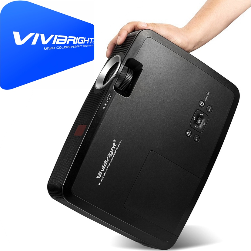 VIVIBRIGHT 4800 люмен использования в дневное время классе конференции уличный прожектор 2020 лучший пользовательский опыт лучше, чем светодиодный проектор