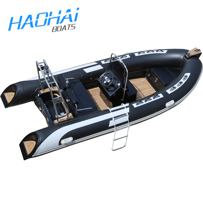 4,8 м надувная лодка в рубчик Hypalon, Спортивная рыболовная лодка