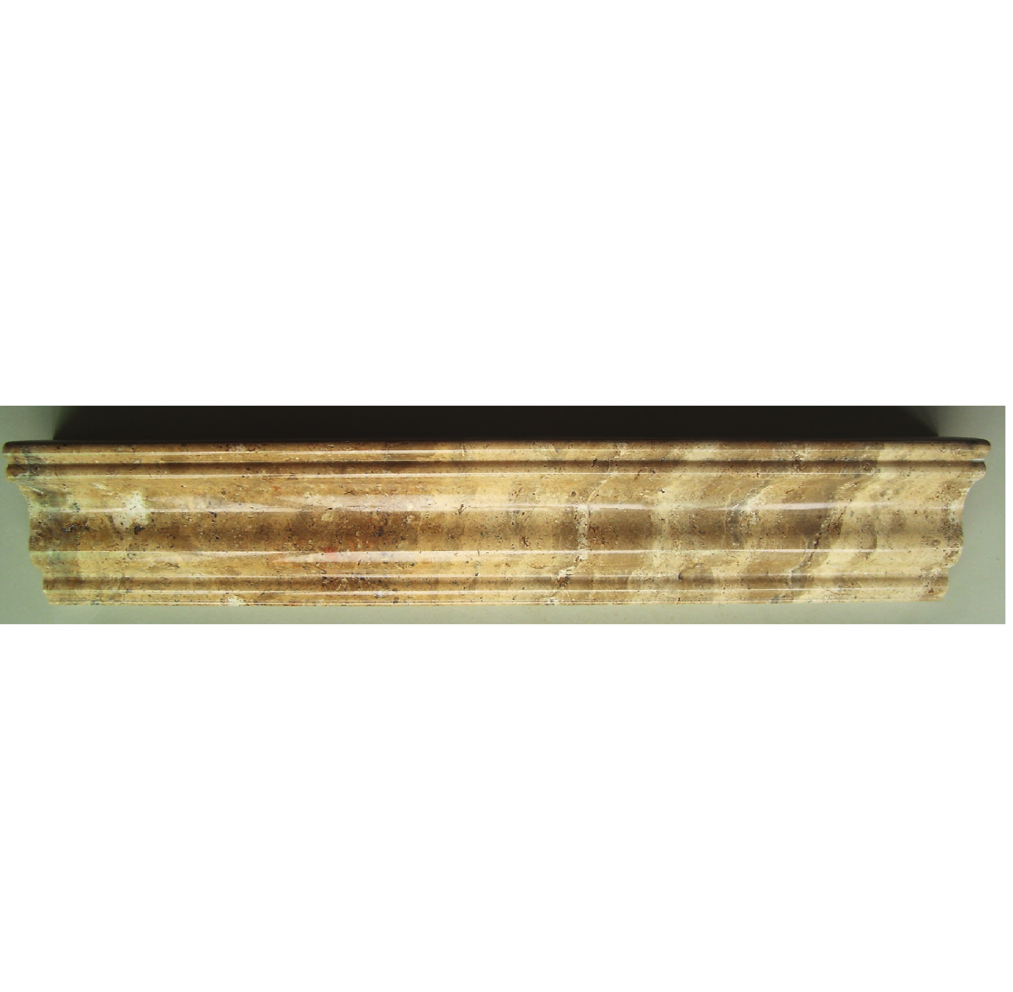 MTBE70305-002 Natural Gold Marble Line Solid Stone Trimming for Cladding