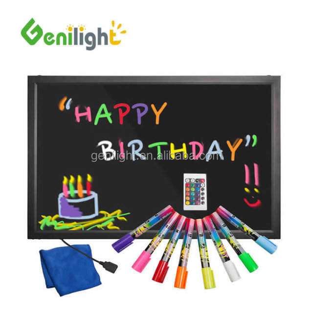 New Invention Flashing Illuminated Erasable Best Led Writing Board