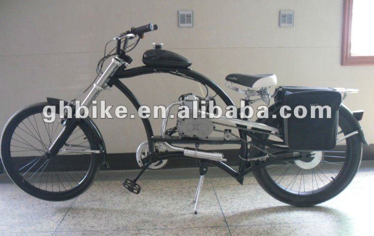 26 "новый стиль 4 тактный 80cc Пляжный круизер газовый двигатель велосипед