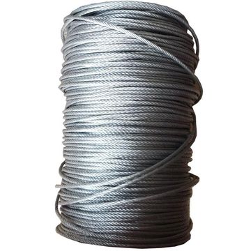 Проволочный Трос из нержавеющей стали Inox 304, 316, 1x7, 1x19, 7x7, 6x19, 6x37, диаметр 8 мм для морского рыболовного подъема