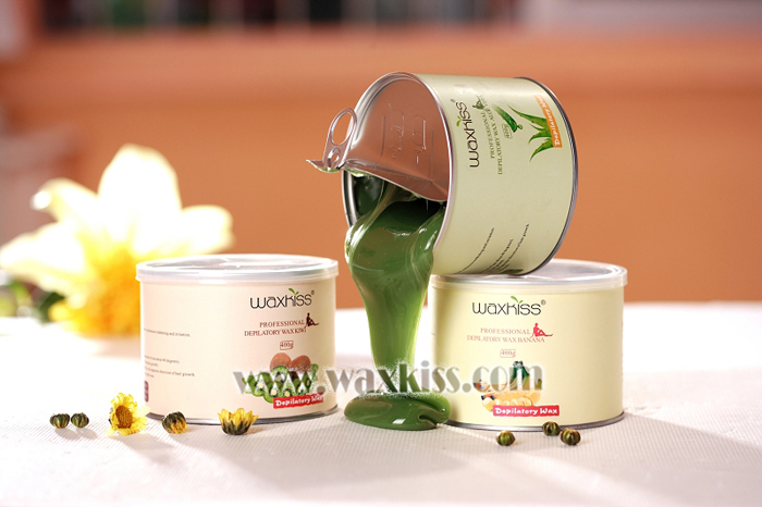 Оптовая продажа мягкий воск алоэ вера вкус Олово Воск Удаление волос депиляция мягкий воск 800 г