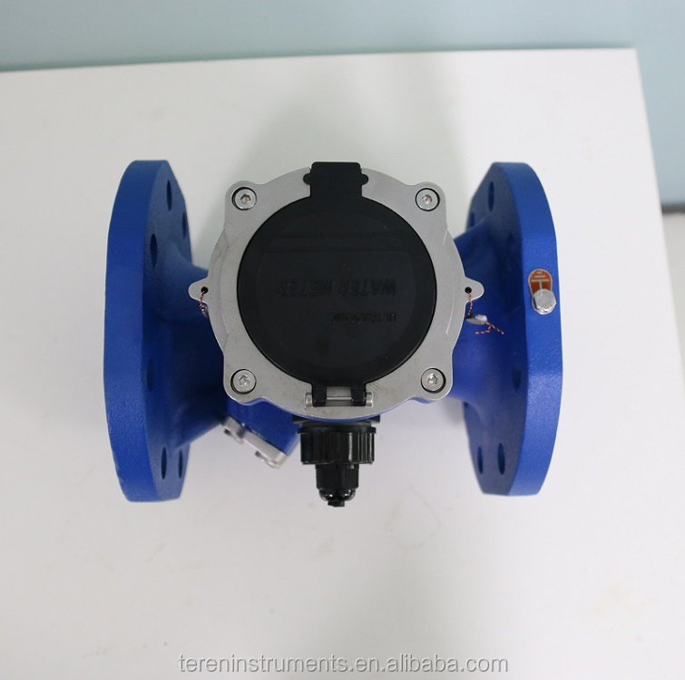 Двухканальный ультразвуковой измеритель расхода воды Rs485 Modbus