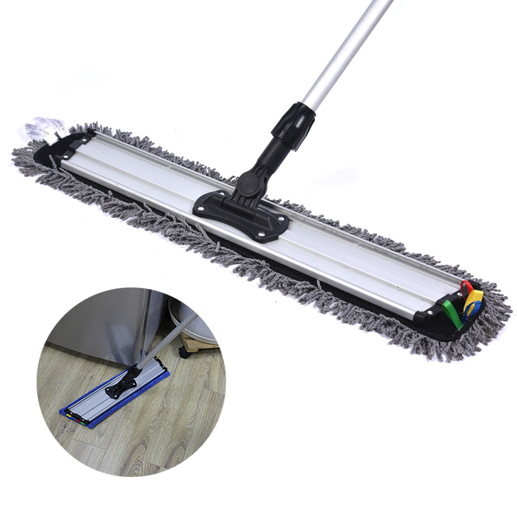 Innovative home smart magic floor cleaning flat ceiling mop floor easy cleaner microfiber industrial mop aluminum handle for mop