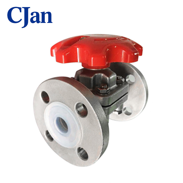 FEP/PFA Lined Diaphragm Valve