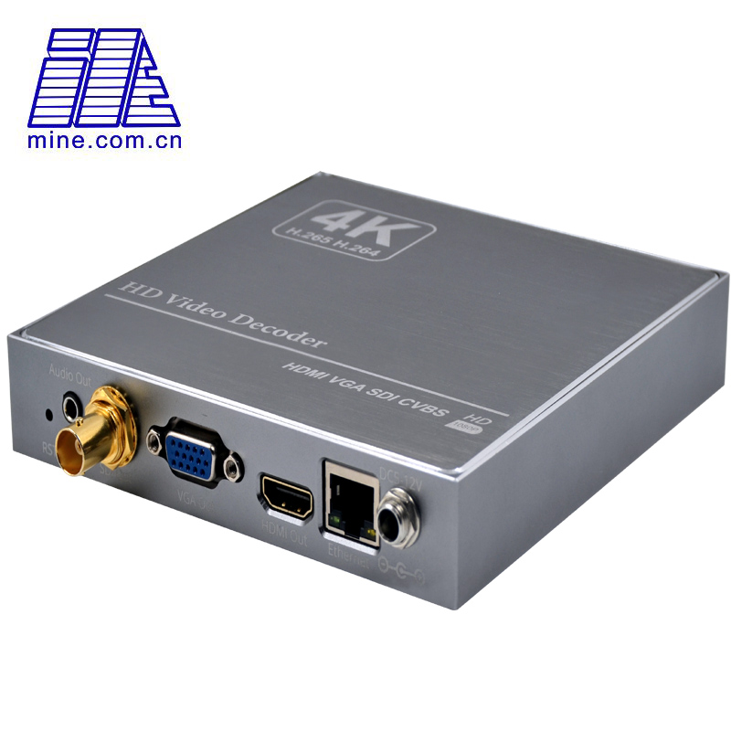 H.265 H.264 4K 1080p IP-видео декодер HDMI SDI VGA выход декодирование