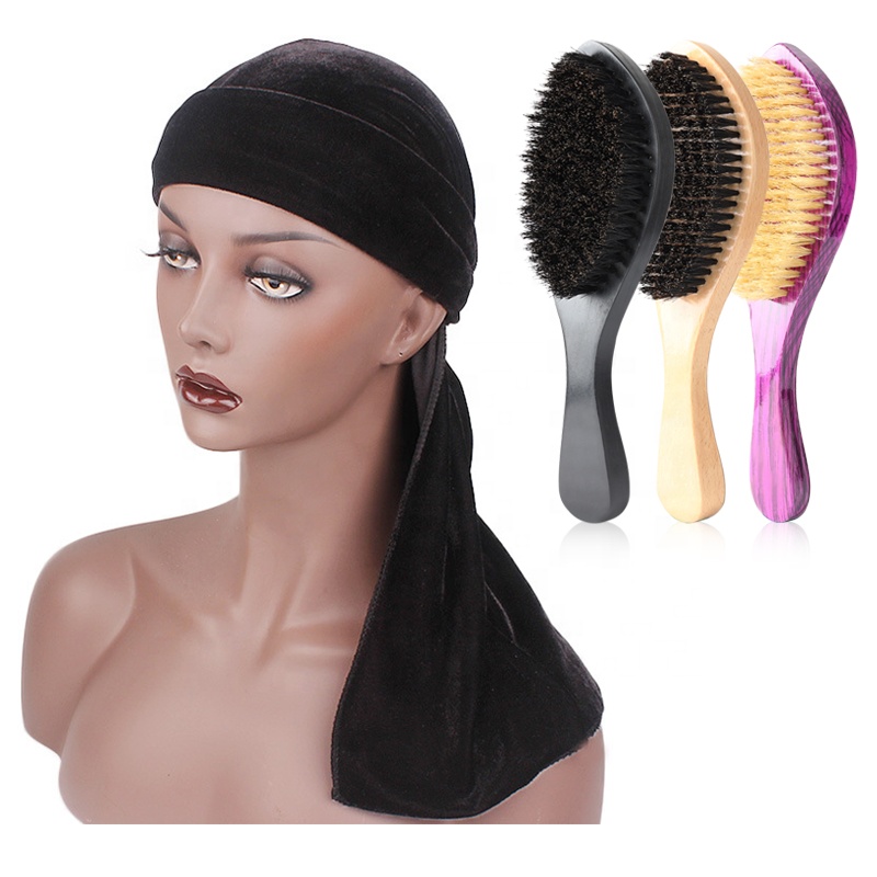 Оптовая продажа на заказ бандана шелковый durag бархат durag