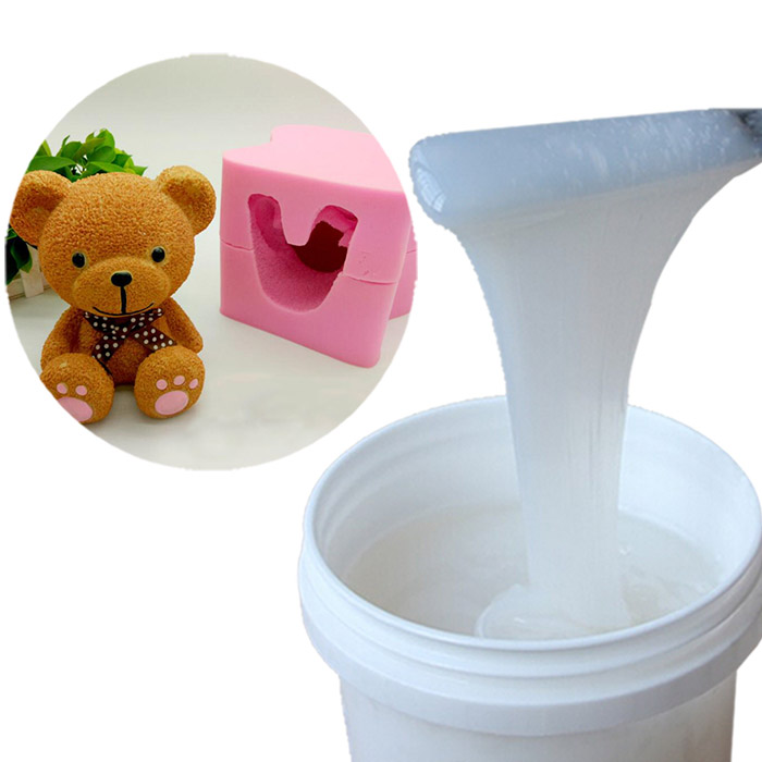 Eco-friendly platinum cure RTV-2 liquid silicone rubber for fondant cake molds making