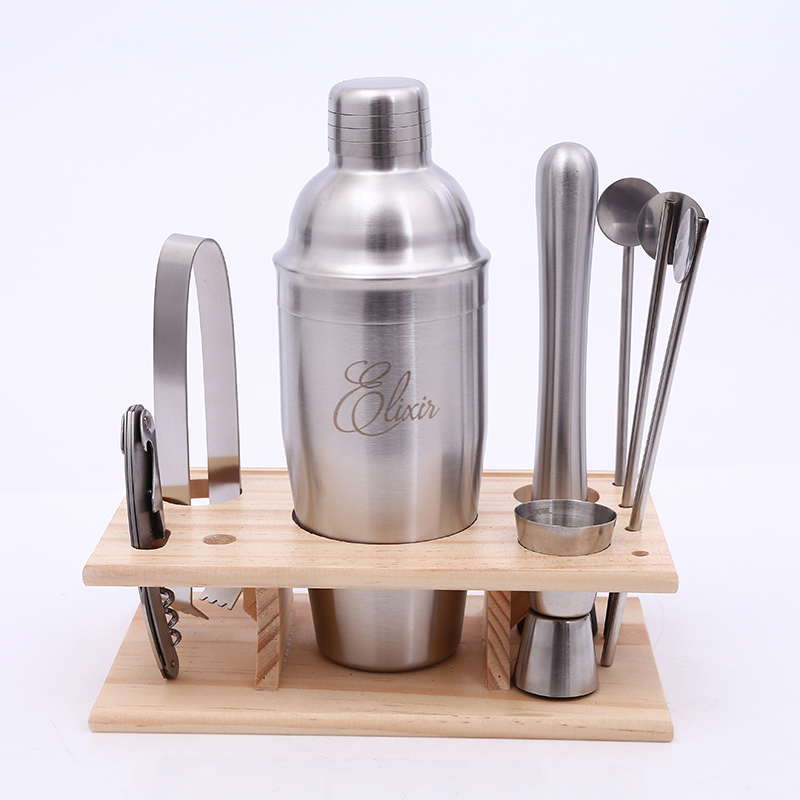 Cocktailshaker из нержавеющей стали Бар коктейль Мартини шейкер Джиггер наборы с ситом
