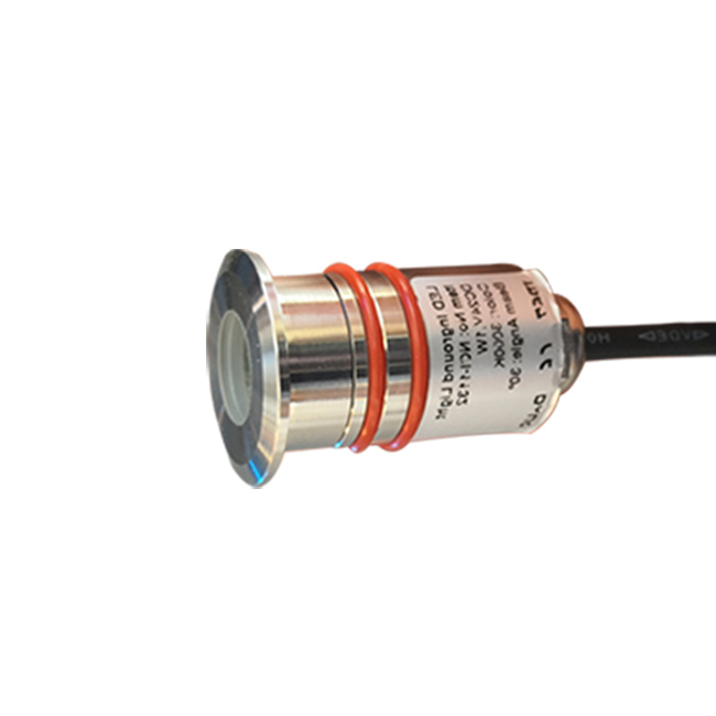 Высокое качество Ac Dc 12v 24v 1w 3w водонепроницаемый Ip68 мини-бассейн светодиодный подземный свет встроенный под водой